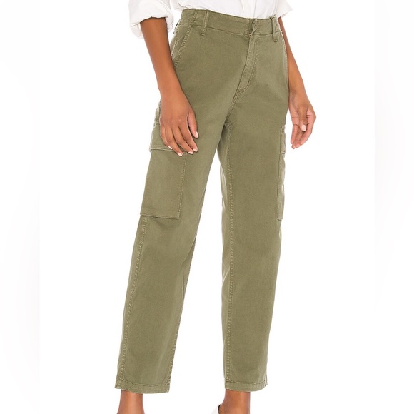 Citizen of Humanity -Gaia Pant in Army green - Picture 4 of 6